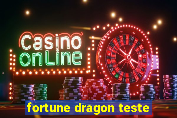 fortune dragon teste